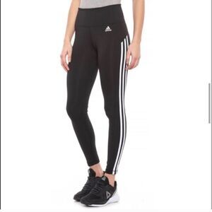 Adidas Aeroready Leggings - 3-Stripe Running Tights S New NWT